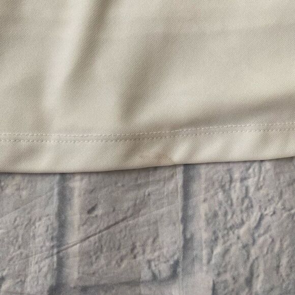 Moda International women 10 V-cut sleeveless lined midi dress black & white - Picture 9 of 12